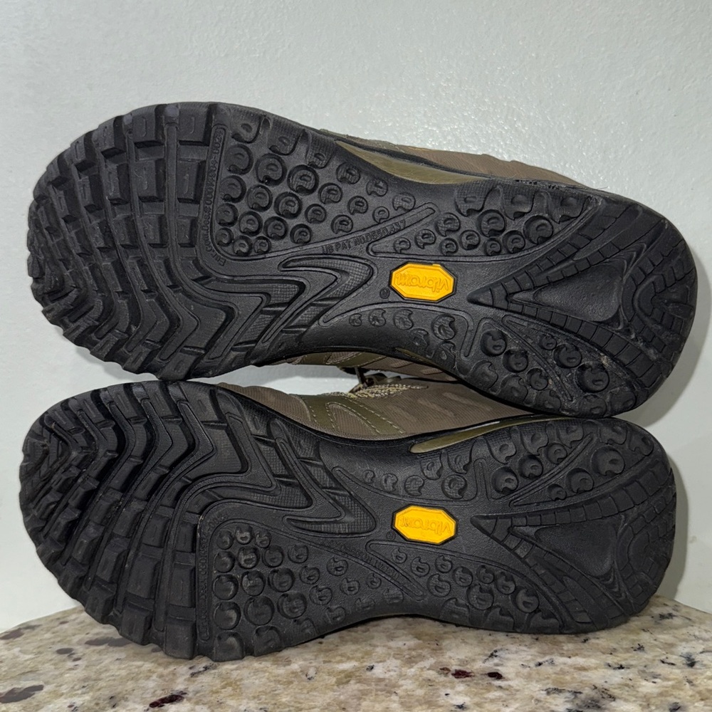Merrell Siren Sport 2 Low Cut Brindle Olive Waterproof Hiking Shoes Sneakers 6.5 - Picture 11 of 16